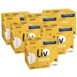 EDULCORANTE LIV SUCRA 100 SOBRES X 6 UNIDADES