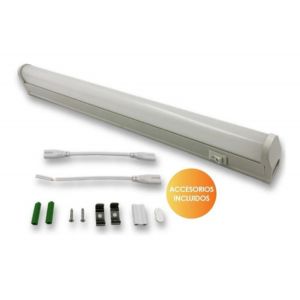 LISTON LED 9W 60 CM T5 FRIO PVC 220V IP20 CANDELA - Vista 2