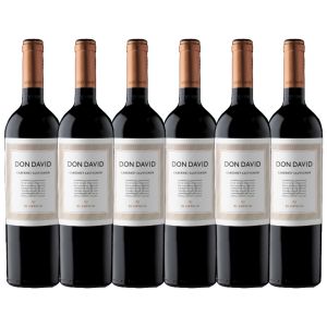 VINO DON DAVID CABERNET SAUVIGNON 750 CC X 6 UNIDADES