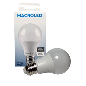 LAMPARA BULBO LED 9.5W E27 220V MACROLED - Vista 9