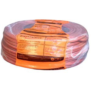 CABLE BIPOLAR BAFLE AUDIO BICOLOR ROJO Y NEGRO 1MM X 100 MTS EPUYEN - Vista 3