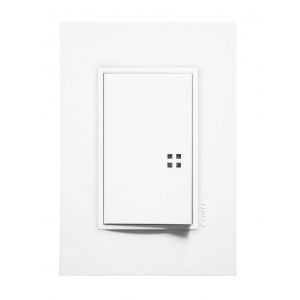 TAPA BLANCO CLASICO P/3 MODULOS LINEA PLEIN EXULTT