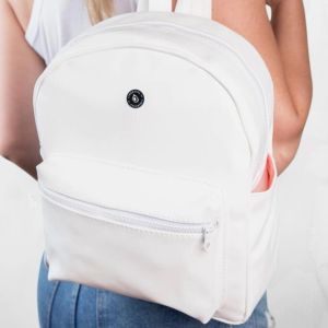 MOCHILA ECO CUERO URBANA TRINI LIBERTA - Vista 8