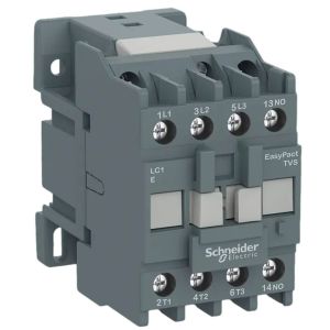 CONTACTOR 18A 3POLOS TRIPOLAR CONTACTO AUXILIAR NC SCHNEIDER - Vista 2