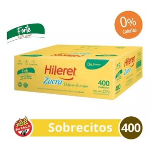 EDULCORANTE HILERET ZUCRA 400 SOBRES - Vista 1