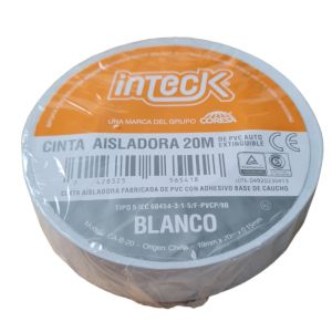 CINTA AISLADORA PVC 20 MTS INTECK - Vista 5