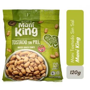 MANI TOSTADO MANI KING SIN PIEL 120 GR - Vista 2
