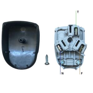 FICHA HEMBRA 3 PATAS 10A PREMIUM EXULTT - Vista 10