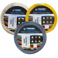 CABLE UNIPOLAR 0.75 MM X 100M PACK X 3 COLORES (BLANCO - GRIS - AMARILLO)