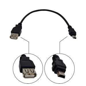 CABLE ADAPTADOR DE USB A MINI USB DE 27 CM  PRONEXT - Vista 3