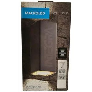 ARTEFACTO DE APLICAR EXTERIOR CUADRADO, COLOR BLANCO, BIDIRECCIONAL, IP54, AC100240V, GU10, 9W MAX - Vista 2