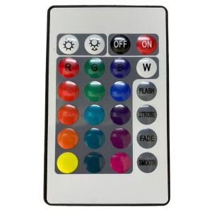 REFLECTOR LED 50W RGB KING 220V RGB C/ CONTROL REMOTO RF - Vista 3