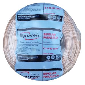 CABLE BIPOLAR PARALELO CRISTAL 0.50MM X METRO EPUYEN - Vista 4