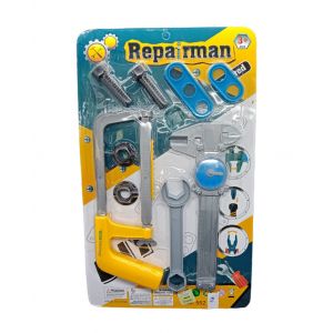 SET DE HERRAMIENTAS CON SIERRA, TENAZA, PINZAS Y MáS (9 PCS) - Vista 2