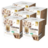 CAPSULAS DE CAFE CORTADO CABRALES DOLCE GUSTO X 6 CAJAS