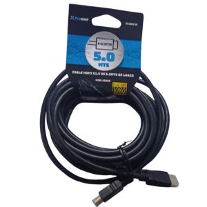 CABLE HDMI - HDMI DE  5 MTS VERSION 1.4 PRONEXT