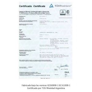 LLAVE TERMICA UNIPOLAR 1X16A 6KA CURVA C CHINT - Vista 8