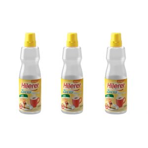 EDULCORANTE HILERET ZUCRA FORTE LIQUIDO 400 ML X 3 UNIDADES