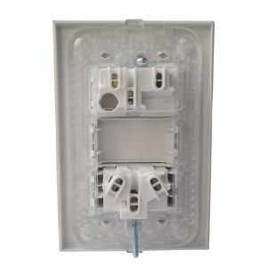 SET ARMADO  1 INTERRUPTOR 1 TOMACORRIENTE 10A (1 PUNTO Y TOMA) LINEA URBANA EXULTT - Vista 2