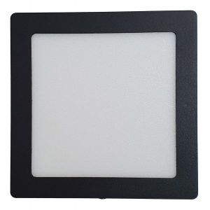 PANEL LED  APLICAR CUADRADO 12W NEGRO MACROLED - Vista 5