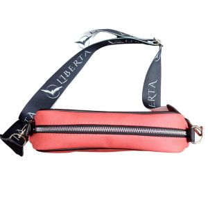 CARTERA BANDOLERA PRAGA MODERNA ECO CUERO C/ CIERRE LIBERTA - Vista 2