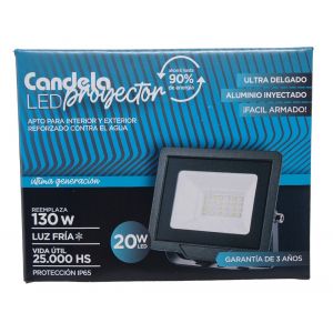 REFLECTOR LED 20W EXTERIOR CANDELA - Vista 2