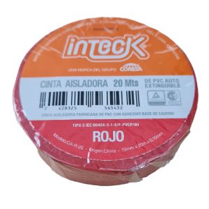 CINTA AISLADORA PVC 20 MTS INTECK - Vista 13