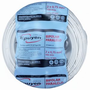 CABLE BIPOLAR 0.75 MM X 100 METROS EPUYEN - Vista 3