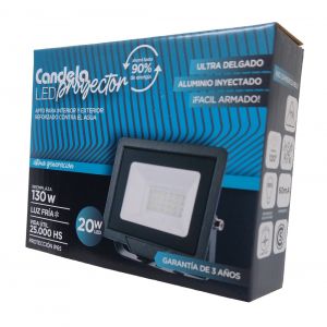 REFLECTOR LED 20W EXTERIOR CANDELA - Vista 3
