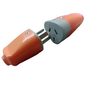 FICHA MACHO Y HEMBRA 3 PATAS 10A AXIAL NARANJA EXULTT