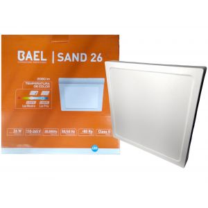 PANEL LED APLICAR CUADRADO 26 NEUTRO SAND  BAEL - Vista 2