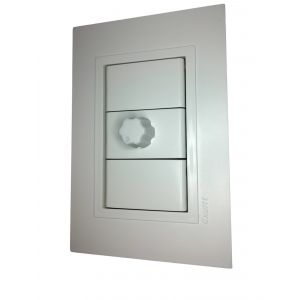 SET ARMADO 3 MODULOS MODULO DIMMER DUAL LED 100W HALOGENA 300W BLANCO EXULTT