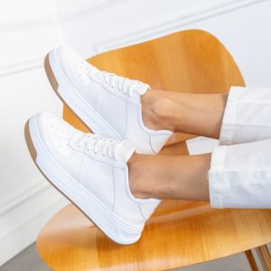 COMBO CHINA BLANCO BANDOLERA + ZAPA URBANA TALLE 38 - Vista 11