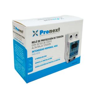 PROTECTOR DE TENSION RIEL DIN DIGITAL 63AMP RIEL DIN PRONEXT - Vista 3