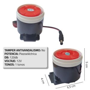 KIT 1 ALARMA DOMICILIARIA INALAMBRICA WIFI + FREE APP CELULAR + GOOGLE HOME - Vista 5