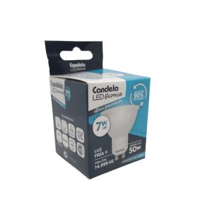 LAMPARA LED DICROICA 7W GU10 CANDELA - Vista 3