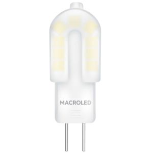 LAMPARA BIPIN OPAL G4 2.5W 220V MACROLED - Vista 5