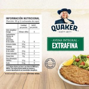 QUAKER AVENA EXTRA FINA 470 GR - Vista 3