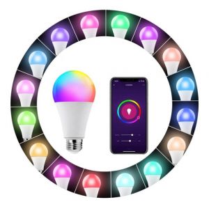 LAMPARA BULBO SMART LED 9W WIFI RGB CANDELA - Vista 6