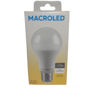 LAMPARA BULBO LED 11.5W E27 MACROLED - Vista 1