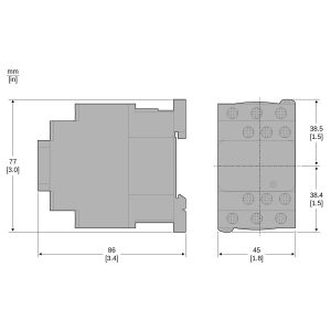 CONT. 3P 18A 1NA+1NC 220VCA 50/60HZ - Vista 5