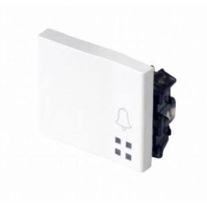 MODULO 1 PULSADOR C/ TIMBRE (1 1/2 MODULO) LINEA PLEIN EXULTT