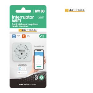 INTERRUPTOR WIFI HASTA 2200 W 10A LIGHT HOUSE - Vista 3