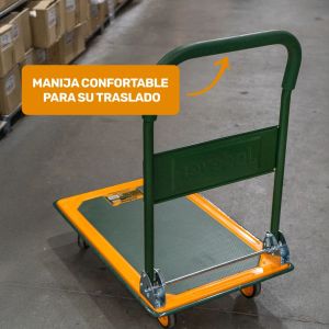 CARRETILLA DE PLATAFORMA PLEGABLE - CAPACIDAD: 300KGS JADEVER - Vista 4