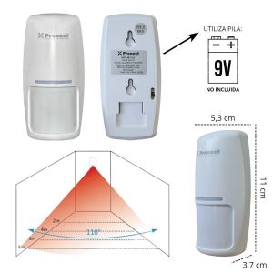 KIT 2 ALARMA DOMICILIARIA INALAMBRICA WIFI + FREE APP CELULAR + GOOGLE HOME - Vista 4