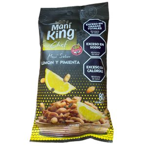 MANI KING CHEFF LIMON Y PIMIENTA 80 GRS X15 UNIDADES - Vista 2