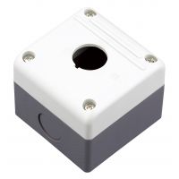 CAJA VACÍA GRIS CHINT NPH-10 - 1 ORIFICIO 22 MM IP65