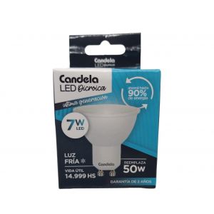 LAMPARA LED DICROICA 7W GU10 CANDELA - Vista 2