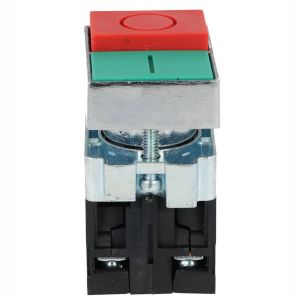 PULSADOR DE ARRANQUE/PARADA EN CUERPO METALICO 1 NO +NC - Vista 3