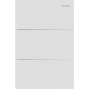 SET ARMADO TECLA MILAN BLANCO (3 PUNTO) 10A C/ BASTIDOR METALICO MACROLED